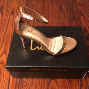 Lulus strapped high heels